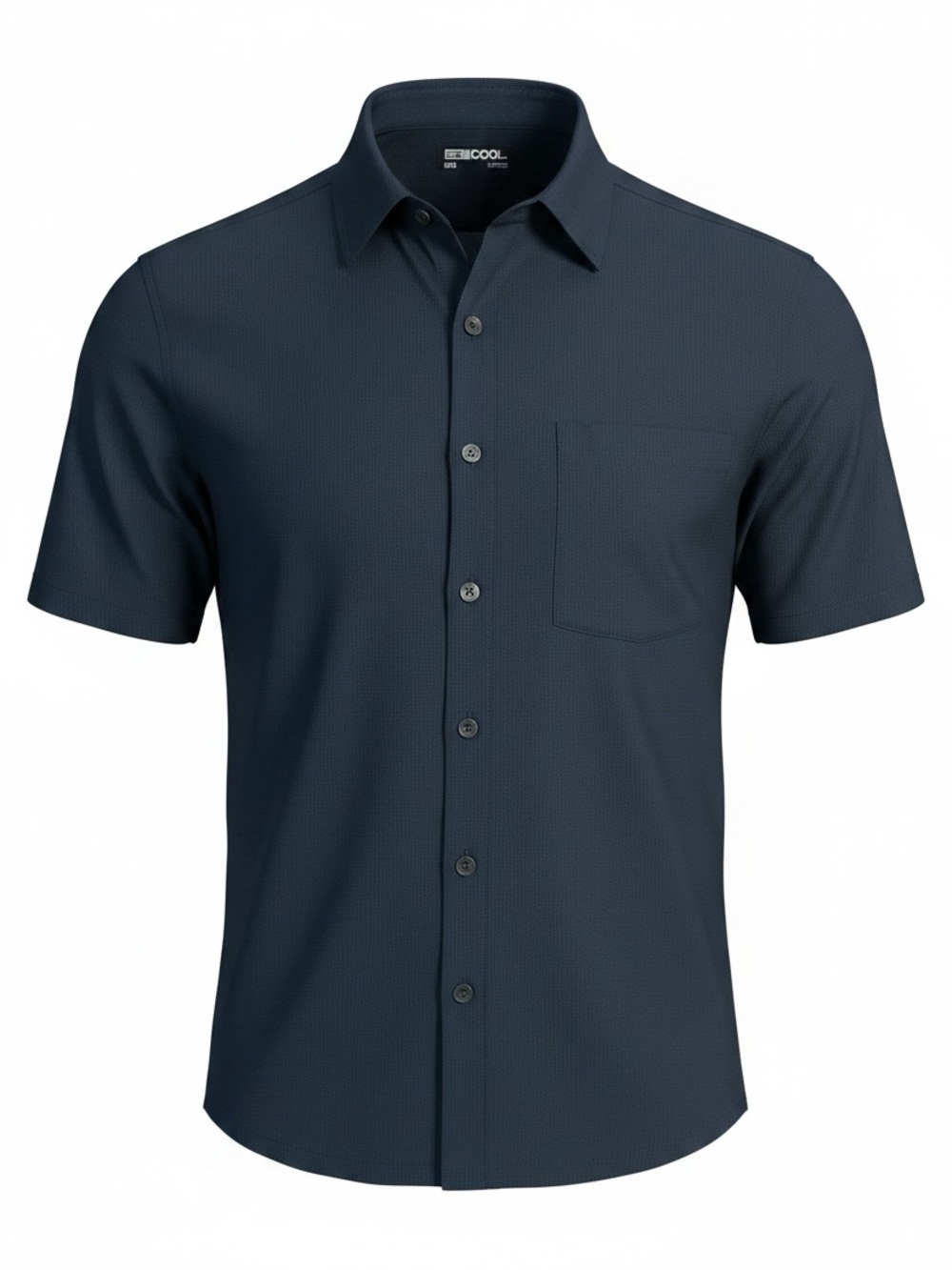32 Degrees Cool Men’s Button Down Shirt Black Size Small